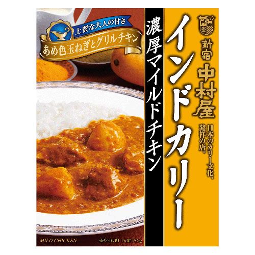 4904110842306



ﾅｶﾑﾗﾔ 1641678



国分首都圏
新宿中村屋 インドカリー 濃厚マイルドチキン