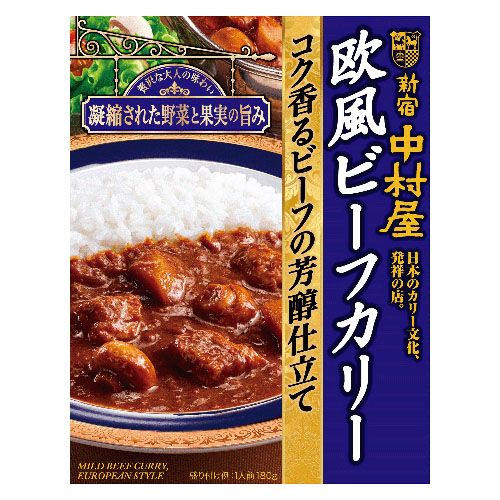 4904110054136



ﾅｶﾑﾗﾔ 1641842



国分首都圏
新宿中村屋 欧風ビーフカリー コク香るビーフの芳醇仕立て