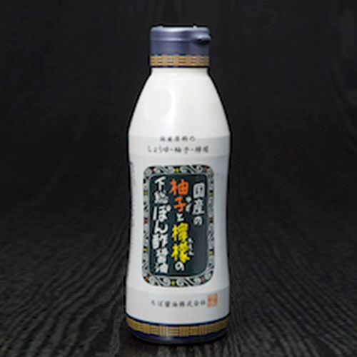 4905806500647







ちば醤油
国産の柚子と檸檬の下総ぽん酢醤油 360ml
