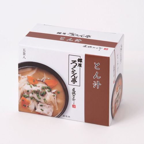 4943755130225







百一堂
銀座ろくさん亭 豚汁5食