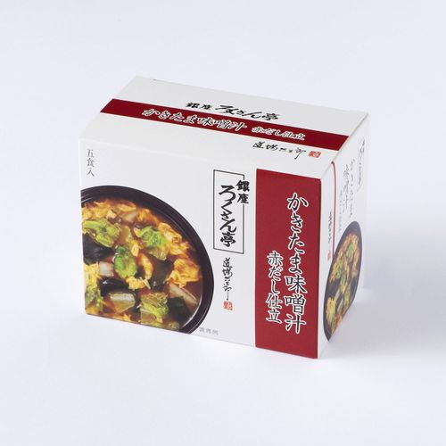 4943755133622







百一堂
銀座ろくさん亭 かきたま味噌汁 赤だし仕立て 5食