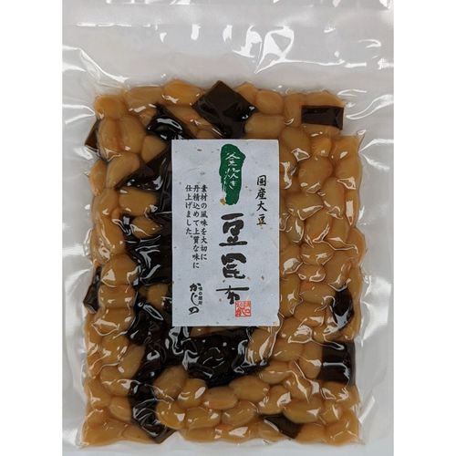 4971814010355







かじの
釜炊き 豆昆布170g