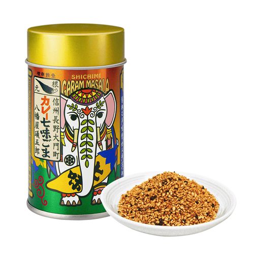 4962968086006







八幡屋礒五郎
カレー七味ごま缶入り ふりかけ