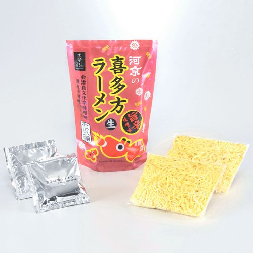 河京
喜多方ラーメン 赤べこスタンドパック2食入旨辛味噌味