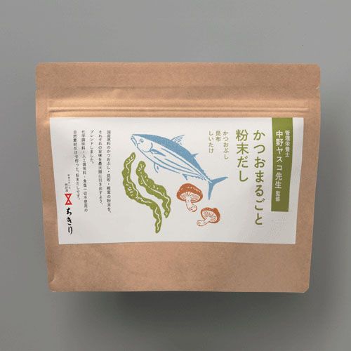 4904635040317







ちきり清水商店
まるごと粉末だし かつおぶし・昆布・しいたけ