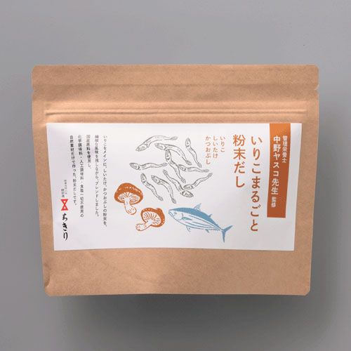 4904635040331







ちきり清水商店
まるごと粉末だし いりこ・しいたけ・かつおぶし