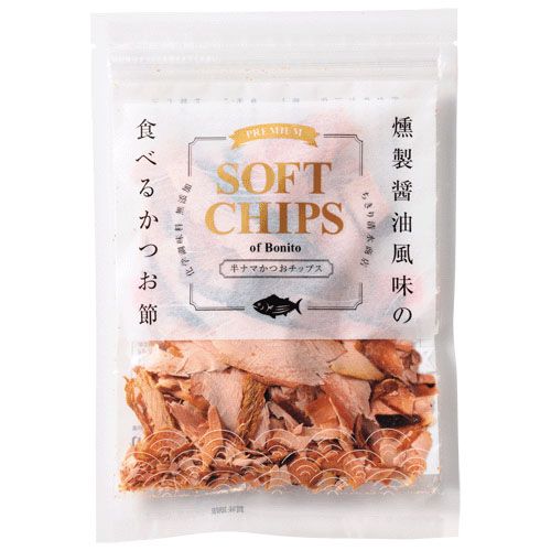 4904635021279







ちきり清水商店
食べるかつお節 半生かつおチップス燻製醤油風味