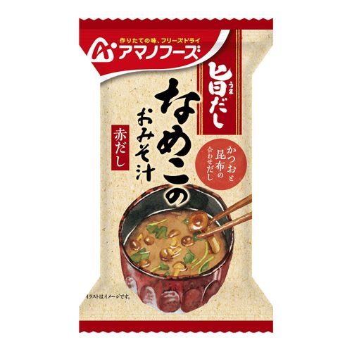4971334212178







アサヒグループ食品
旨だし なめこのおみそ汁 （赤だし）