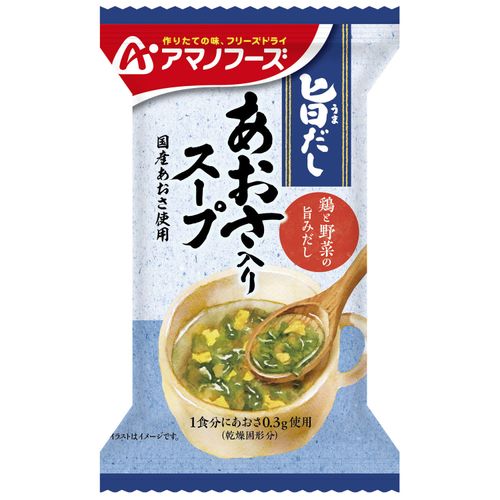 4971334212239







アサヒグループ食品
旨だし あおさ入りスープ