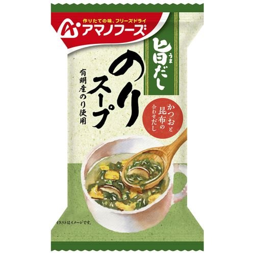 4971334212246







アサヒグループ食品
旨だし のりスープ