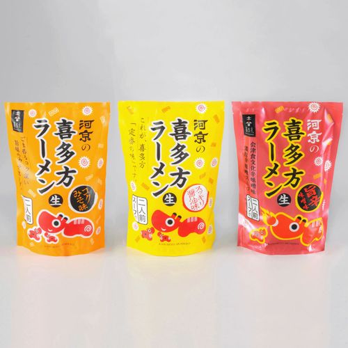 河京
喜多方ラーメン赤べこスタンドパック 3種食べ比べ