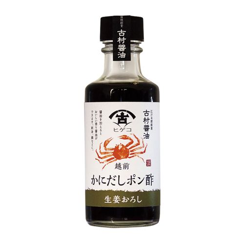 4544804000270







シーズコア
越前かにだしポン酢 生姜おろし