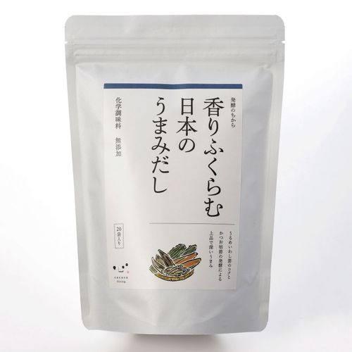 4580017860218







キッコーマンこころダイニング
香ふくらむ日本のうまみだし 20包入