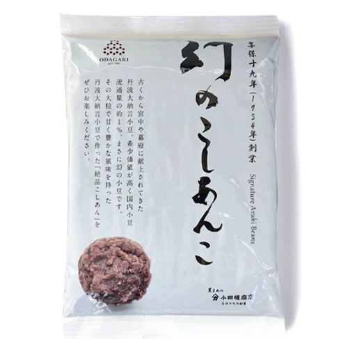 4970523823317







モリシゲ物産
小田垣商店 丹波大納言 幻のこしあんこ