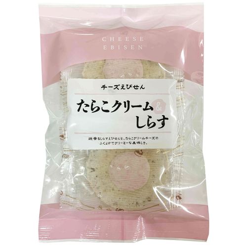 4982296100199



ｹｰｽﾊﾝﾊﾞｲ



でんすん堂斉秀
えびせん たらこクリーム＆しらす味（ケース販売）