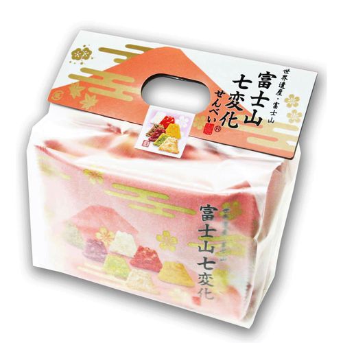 4515218040558



ﾃｻｹﾞ



東彰
富士山七変化煎餅・手提袋（7枚×5袋）