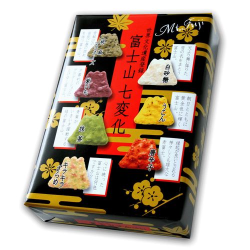 4515218040473



82G



東彰
富士山七変化煎餅・小箱30枚