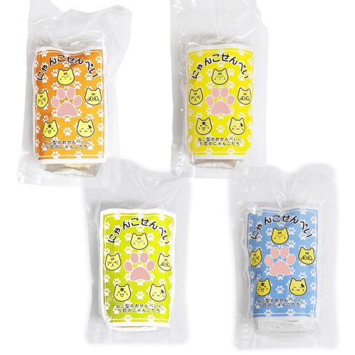 4515218102089



ｶﾜｻｷｶｺｳ



東彰
にゃんこ煎餅10枚（柄4種アソート）