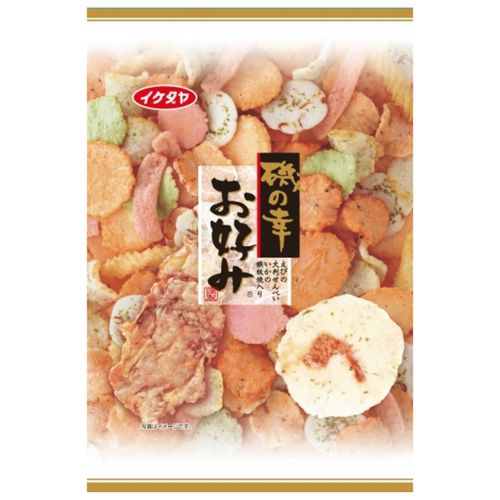 4901053018812



110G



イケダヤ製菓
磯の幸お好み