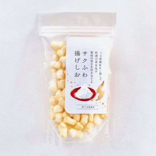 4939883460143







さくら製菓
さくら堂 さくふわ揚げ塩おかき