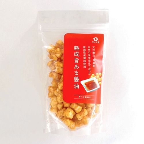 4939883460136







さくら製菓
さくら堂 熟成旨あま醤油おかき