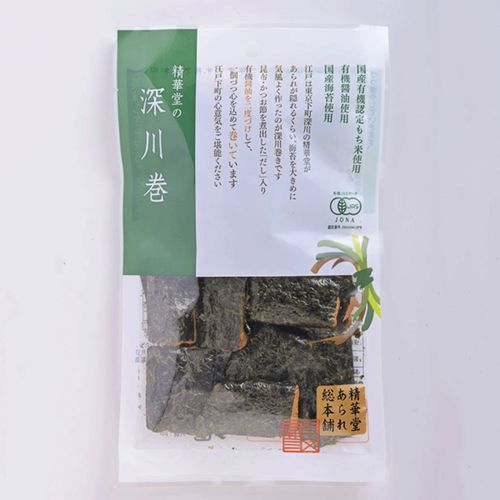 4938861460649







精華堂霰総本舗
精華堂あられ 深川巻 38g