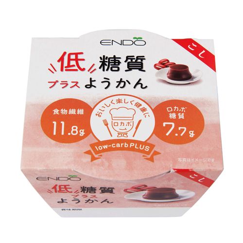 4958655202859



90G X 6



遠藤製餡
W低糖質プラス羊羹（こし）