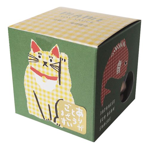 4909288122601



12260 3ｹﾀﾊﾞ



陶和
豆菓子・招き猫（海苔醤油味）