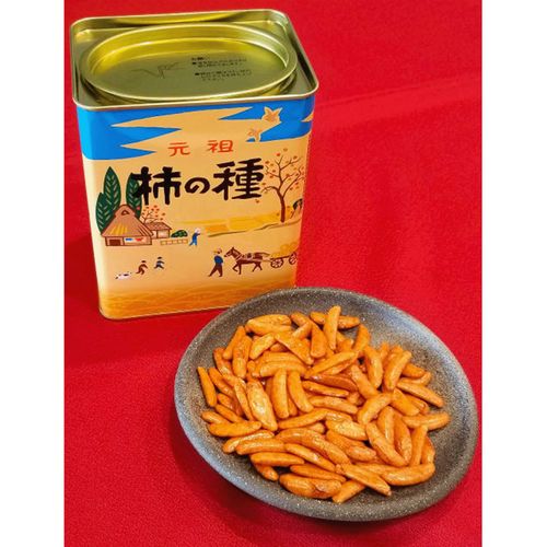 4902154601453



170GX2



丸井スズキ
元祖柿の種170g缶入り（包装無）