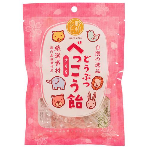 4562396861260



65GX6



ナカダイ
動物べっこう飴 さくら