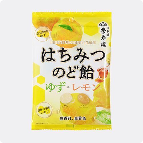 4901060627236







高山
榮太樓 はちみつのど飴 ゆず・レモン