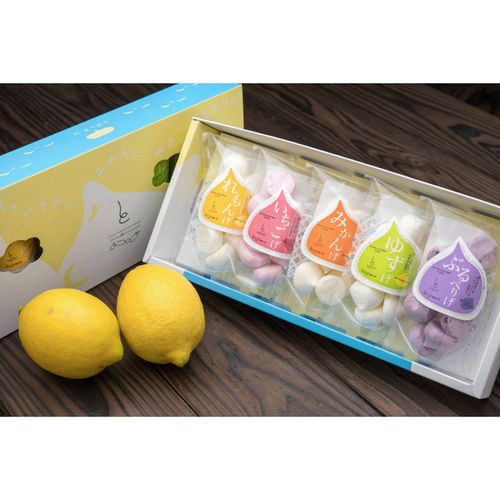 4580416231077



8ﾂﾌﾞ X 5ﾌｸﾛ



とびしま柑橘工房
こまげなセット（メレンゲ5種セット）