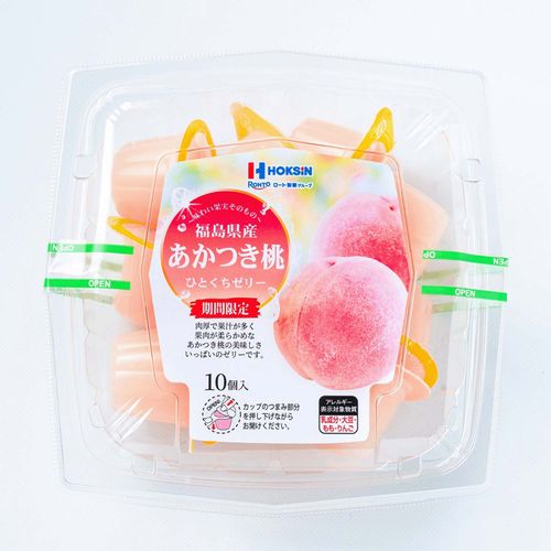 4582179293026



MFA-4PK



北辰フーズ
福島県産あかつき桃ひとくちゼリー