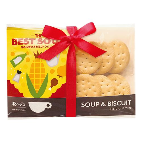 4909288122236



12223 2ｹﾀﾊﾞ



陶和
ベストスープギフト・ビスケット＆コーンクリームスープ