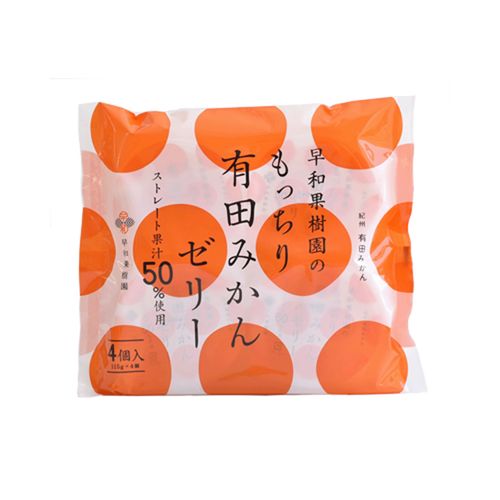 4580137894506



115GX4



早和果樹園
もっちり有田みかんゼリー