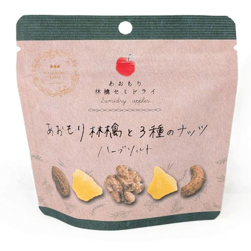 4582286224739



30G



まごころ農場
あおもり林檎と3種のナッツ・ハーブソルト