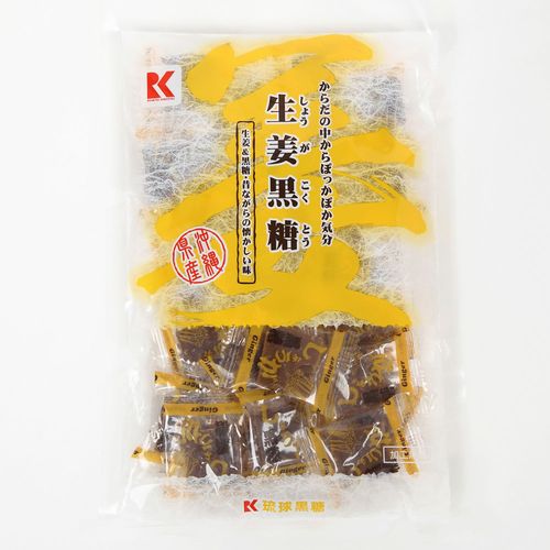 4995128230124



ﾘｭｳｷｭｳｺｸﾄｳ



沖縄県物産公社
生姜黒糖 ピロ包装