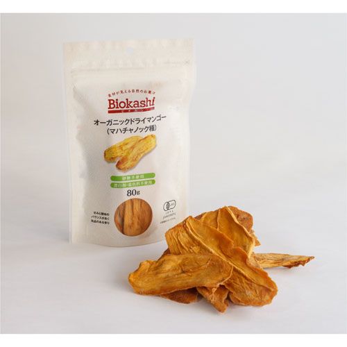 4971086005059



ﾋﾞｵｶｼ 80G



アルファフードスタッフ
オーガニックドライマンゴー（マハチャノック種）