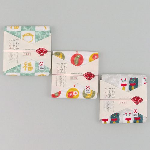 4975942452780







日繊商工
ジャパニーズスタイル 縁起物柄 ハンカチ