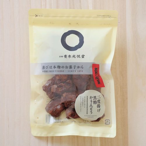 4992107713081



713201



青木光悦堂
二度揚げ黒糖かりんとう