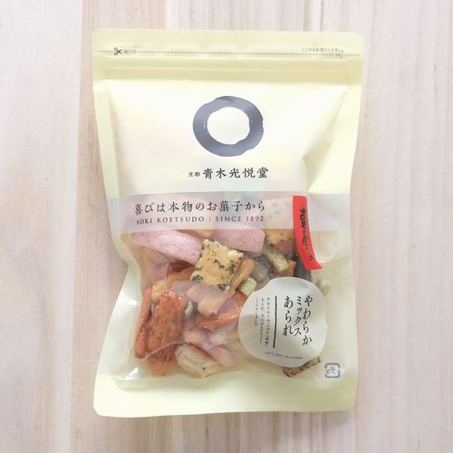 4992107222163



222205



青木光悦堂
やわらかミックスあられ