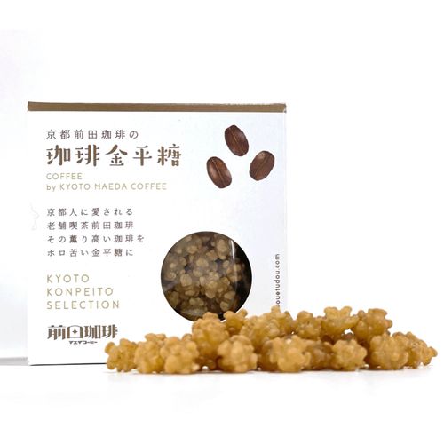 4992107004912



99853



青木光悦堂
京都前田珈琲の珈琲金平糖