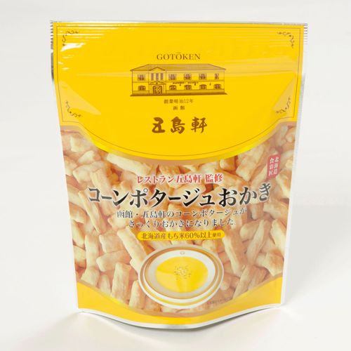 4902454008020



50G 6X8B



北海道製菓
五島軒 コーンポタージュおかき・スタンドパック50g