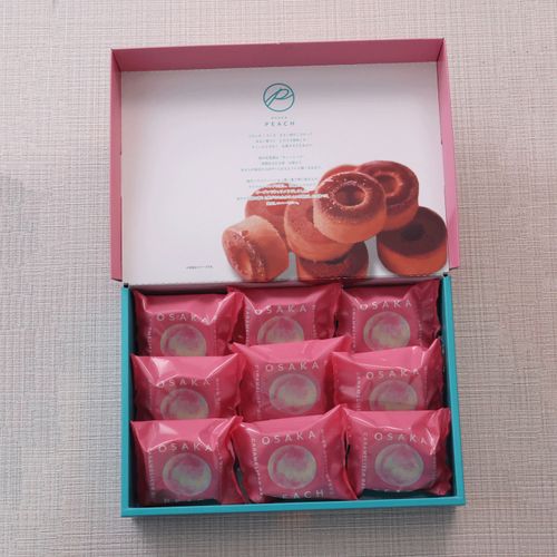 4582580112725



風美庵
大阪ピーチ・キャラメリゼバウム9個入り×12箱