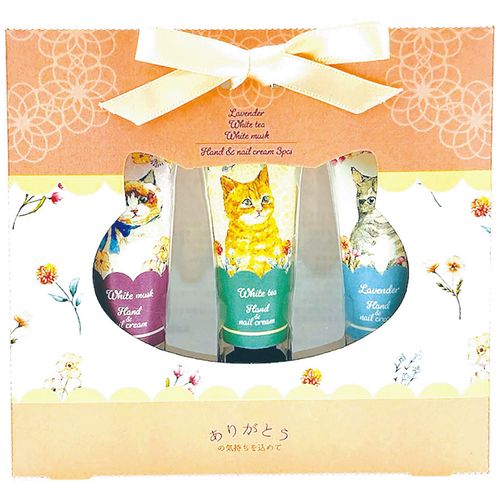 4991936885860



COS88586



ほんやら堂
ハンドクリーム ねこ 3Pセット