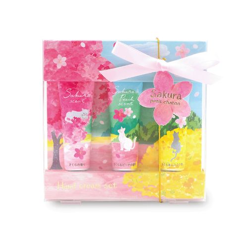 4975541620832



62083



チャーリー
さくらプチシャトン ハンドクリーム3Pセット