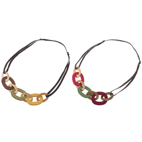 伸美
カラフルチェーンネックレス