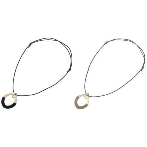 伸美
サークル紐ネックレス