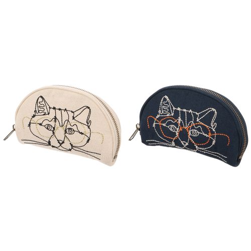 4512029100167







コッカ
＋HAyU fabric ポーチ メガネ猫