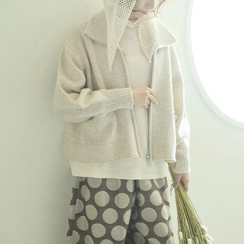 ノンノ
cloudnine ノンノ ニットWジップアップカーディガン